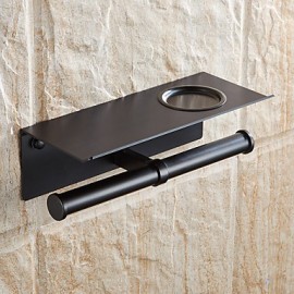 Toilet Paper Holders, 1pc High Quality Modern Metal Toilet Paper Holder Wall Mounted