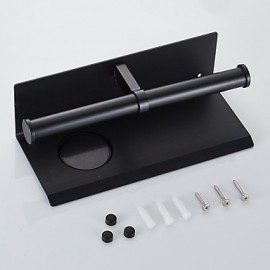 Toilet Paper Holders, 1pc High Quality Modern Metal Toilet Paper Holder Wall Mounted