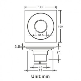 Drains, 1 pc Antique Brass Drain Bathroom