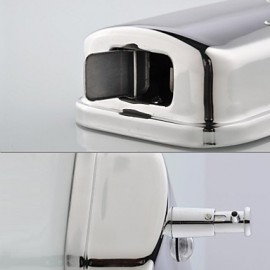 Soap Dispensers, 1 pc Contemporary A Grade ABS Stainless Steel Soap Dispenser Bathroom