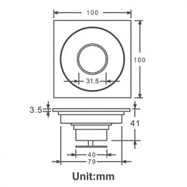 Drains, 1 pc Antique Brass Drain Bathroom