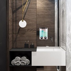 Soap Dispensers, 1 pc Contemporary A Grade ABS Soap Dispenser Bathroom