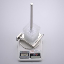 Toilet Brush Holder, 1 pc Contemporary Stainless Steel Toilet Brush Holder Bathroom