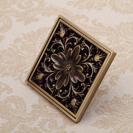 Drains, 1pc Removable Antique Brass Drain