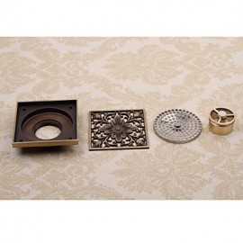 Drains, 1pc Removable Antique Brass Drain