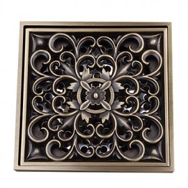 Drains, 1pc Removable Antique Brass Drain