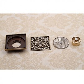 Drains, 1pc Removable Antique Brass Drain
