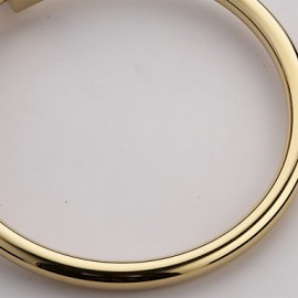 Towel Bars, 1 pc Modern Brass Towel Racks & Holders Bathroom