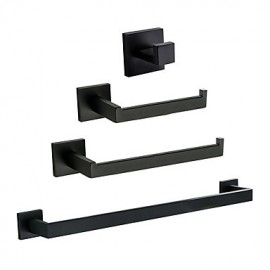 Bathroom Accessory Set, 1set Traditional Vintage Stainless Steel Bathroom Accessory Set Bathroom