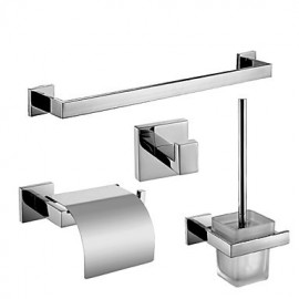 Bathroom Products, 1set Contemporary Stainless Steel Bathroom Accessory Set Bathroom
