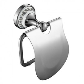 Toilet Paper Holders, 1pc High Quality Contemporary Brass Zinc Alloy Toilet Paper Holder