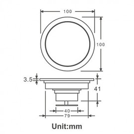 Drains, 1 pc Antique Brass Drain Bathroom