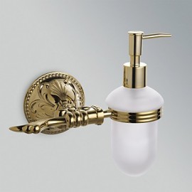 Soap Dishes, 1pc Removable Antique Brass Soap Dispenser