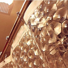 Shower Curtains Neoclassical PEVA Geometric Machine Made