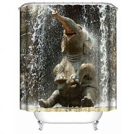 Shower Curtains Contemporary Polyester Novelty Waterproof