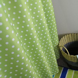 Shower Curtains Modern Polyester Polka Dot Machine Made