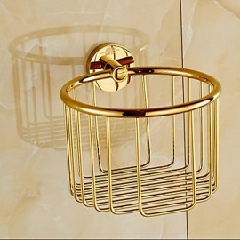 Toilet Paper Holders, 1 pc Contemporary Brass Toilet Paper Holder Bathroom