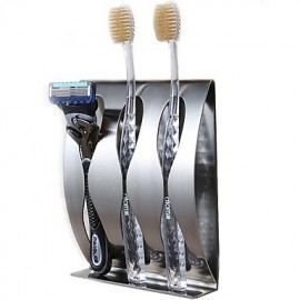 Toothbrush Holder, 1 pc High Quality Stainless Steel Toothbrush Holder Bathroom