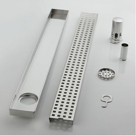 Drains, 1 pc Neoclassical Stainless Steel Drain - Bathroom