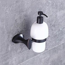Soap Dispensers, 1pc High Quality Modern Contemporary Metal Soap Dispenser Wall Mounted