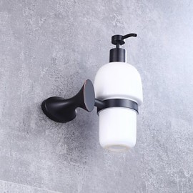 Soap Dispensers, 1pc High Quality Modern Contemporary Metal Soap Dispenser Wall Mounted