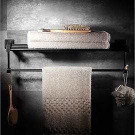 Bathroom Accessory Set, 1pc High Quality Modern Metal Bathroom Shelf Wall Mounted