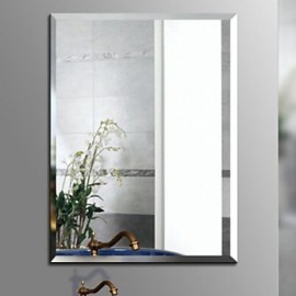 Shower Accessories, 1 pc Tempered Glass Contemporary Glossy Mirror Shower Accessories Bathroom