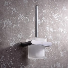 Toilet Brush Holder, 1 pc Contemporary Brass Toilet Brush Holder Bathroom