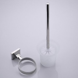 Toothbrush Holder, 1 pc Contemporary Stainless Steel Toilet Brush Holder Bathroom