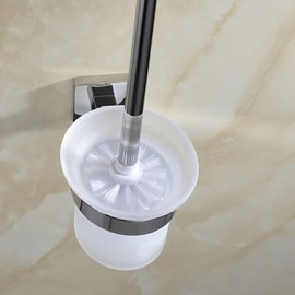 Toothbrush Holder, 1 pc Contemporary Stainless Steel Toilet Brush Holder Bathroom