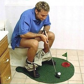 Bathroom Gadgets, 1pc Plastic Boutique Novelty Golf Toilet Accessories