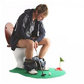 Bathroom Gadgets, 1pc Plastic Boutique Novelty Golf Toilet Accessories