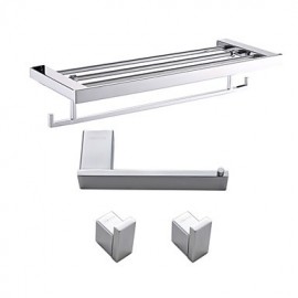 Bathroom Accessory Set, 1set Contemporary Stainless Steel Bathroom Accessory Set Bathroom
