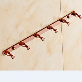 Robe Hooks, 1 pc Neoclassical Brass Zinc Alloy Robe Hook Bathroom