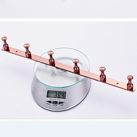 Robe Hooks, 1 pc Neoclassical Brass Zinc Alloy Robe Hook Bathroom