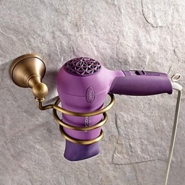 Bathroom Products, 1pc High Quality Antique Brass Bathroom Shelf