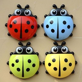 Toothbrush Holder, 1 pc Plastic PP Cartoon Multi-function Travel Storage Bathroom Gadget Bath Organization Bathroom