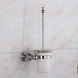 Toilet Brush Holder, 1 pc Modern Brass Toilet Brushes & Holders Bathroom