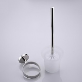 Toilet Brush Holder, 1 pc Contemporary Stainless Steel Toilet Brush Holder Bathroom