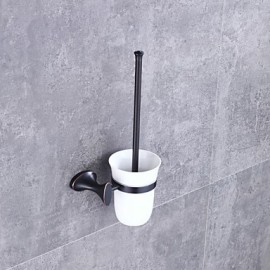 Towel Bars, 1pc High Quality Modern Contemporary Metal Toilet Brush Holder Wall Mounted