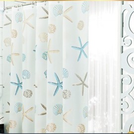 Shower Curtains Modern PEVA Geometric Machine Made