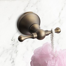 Robe Hooks, 1pc High Quality Antique Brass Robe Hook