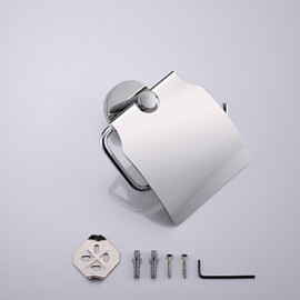 Toilet Paper Holders, 1 pc Contemporary Stainless Steel Toilet Paper Holder Bathroom