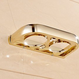 Toothbrush Holder, 1 pc Neoclassical Brass Bathroom Gadget Bathroom