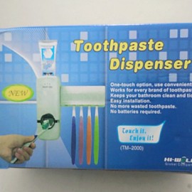 Toothbrush Holder, 1 pc Modern PVC Toothbrush Holder Bathroom