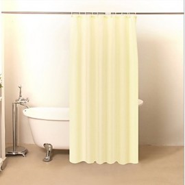 Shower Curtains Neoclassical Polyester Novelty Machine Made