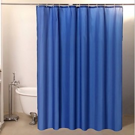 Shower Curtains Neoclassical Polyester Novelty Machine Made