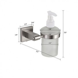 Soap Dispensers, 1 pc High Quality Stainless Steel Soap Dispenser Bathroom