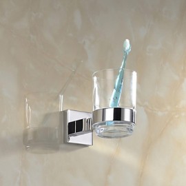 Toothbrush Holder, 1 pc Contemporary Stainless Steel Toilet Brush Holder Bathroom