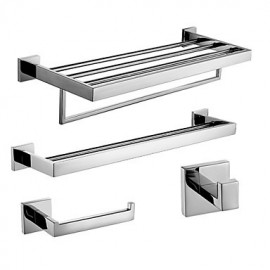 Bathroom Products, 1set Contemporary Stainless Steel Bathroom Accessory Set Bathroom